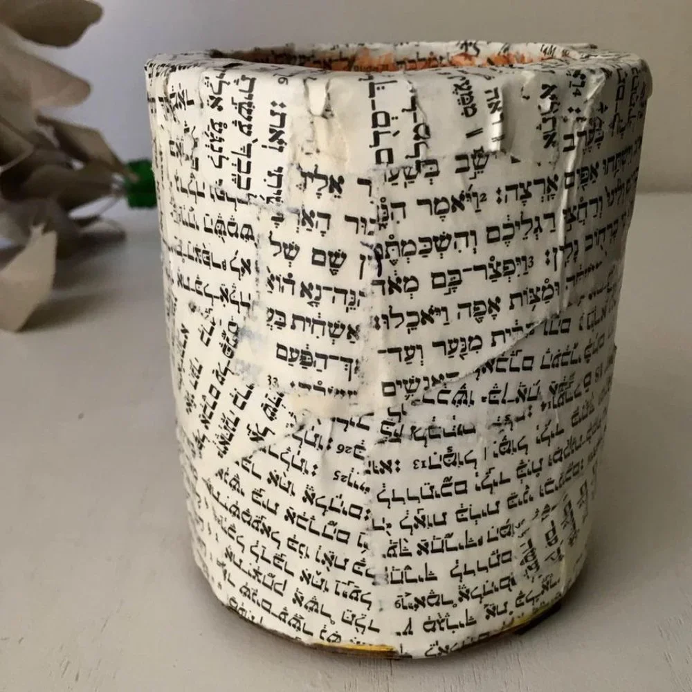 FREE Decoupage Thick Colonnade Pencil Pen Holder | Handmade from Artist Fair